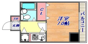 ロマネスク甲南の物件間取画像